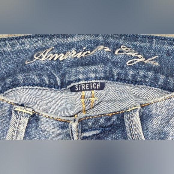 🍃 3 for 36 - American Eagle Stretchy Jean Capris - Size 00 - Picture 4 of 7